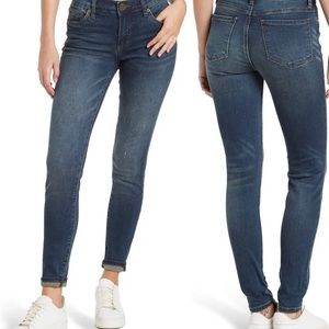 Kut from the Kloth toothpick skinny jeans gently worn